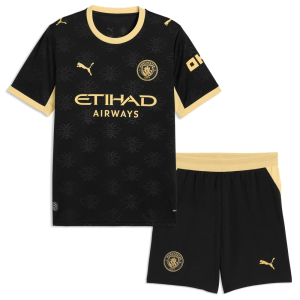 Günstige Manchester City Kindertrikot Auswärts 2026/27 Kurzarm Günstige Manchester City Kindertrikot Auswärts 2026/27 Kurzarm