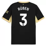 Günstige Manchester City Ruben 3 Herrentrikot Auswärts 2026/27 Kurzarm