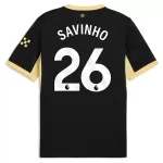 Günstige Manchester City Savinho 26 Herrentrikot Auswärts 2026/27 Kurzarm