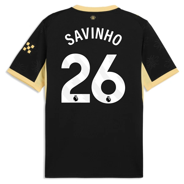 Günstige Manchester City Savinho 26 Herrentrikot Auswärts 2026/27 Kurzarm Günstige Manchester City Savinho 26 Herrentrikot Auswärts 2026/27 Kurzarm
