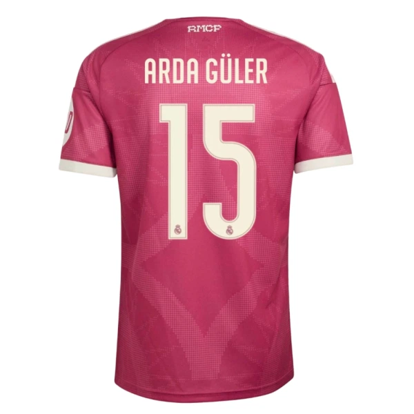 Günstige Real Madrid Arda Guler 15 Herrentrikot Ausweich 2026/27 Kurzarm Günstige Real Madrid Arda Guler 15 Herrentrikot Ausweich 2026/27 Kurzarm