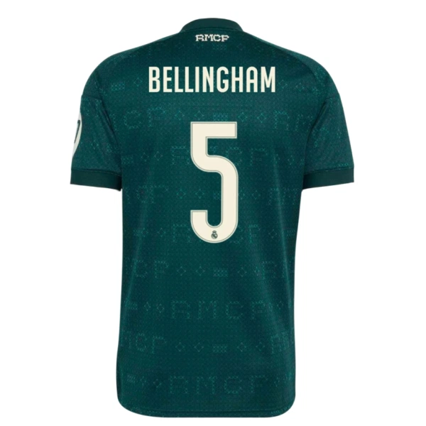 Günstige Real Madrid Bellingham 5 Herrentrikot Auswärts 2026/27 Kurzarm Günstige Real Madrid Bellingham 5 Herrentrikot Auswärts 2026/27 Kurzarm