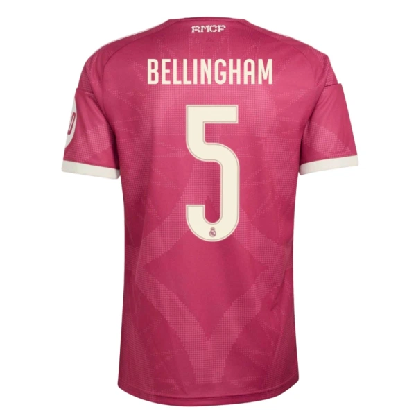 Günstige Real Madrid Bellingham 5 Herrentrikot Ausweich 2026/27 Kurzarm Günstige Real Madrid Bellingham 5 Herrentrikot Ausweich 2026/27 Kurzarm