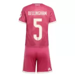 Günstige Real Madrid Bellingham 5 Kindertrikot Ausweich 2026/27 Kurzarm