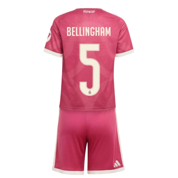 Günstige Real Madrid Bellingham 5 Kindertrikot Ausweich 2026/27 Kurzarm Günstige Real Madrid Bellingham 5 Kindertrikot Ausweich 2026/27 Kurzarm