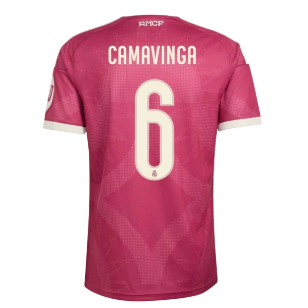 Günstige Real Madrid Camavinga 6 Herrentrikot Ausweich 2026/27 Kurzarm Günstige Real Madrid Camavinga 6 Herrentrikot Ausweich 2026/27 Kurzarm