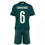 Günstige Real Madrid Camavinga 6 Kindertrikot Auswärts 2026/27 Kurzarm
