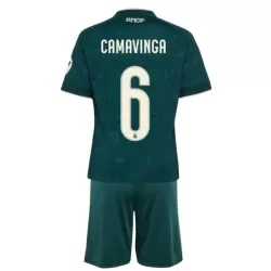 Günstige Real Madrid Camavinga 6 Kindertrikot Auswärts 2026/27 Kurzarm