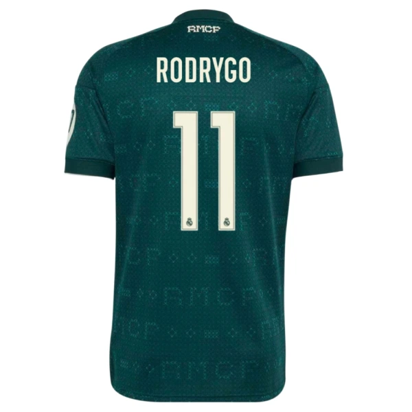 Günstige Real Madrid Rodrygo 11 Herrentrikot Auswärts 2026/27 Kurzarm