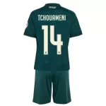 Günstige Real Madrid Tchouameni 14 Kindertrikot Auswärts 2026/27 Kurzarm