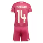 Günstige Real Madrid Tchouameni 14 Kindertrikot Ausweich 2026/27 Kurzarm