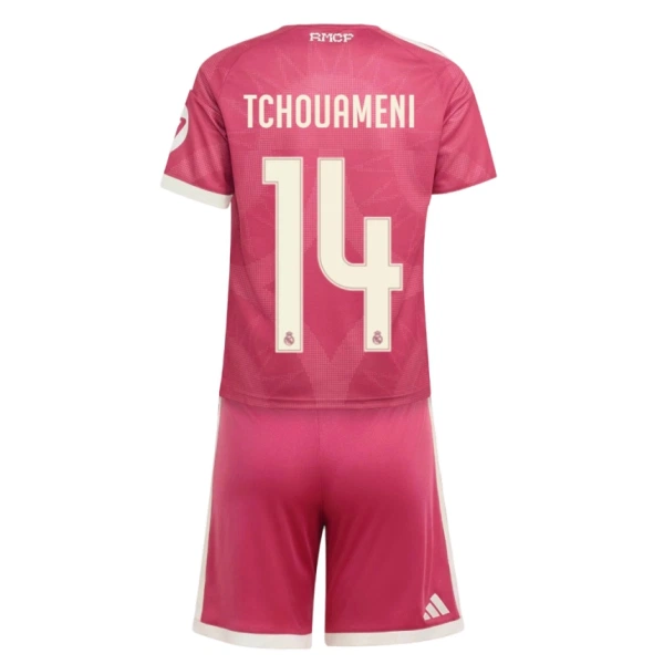 Günstige Real Madrid Tchouameni 14 Kindertrikot Ausweich 2026/27 Kurzarm Günstige Real Madrid Tchouameni 14 Kindertrikot Ausweich 2026/27 Kurzarm