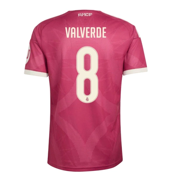 Günstige Real Madrid Valverde 8 Herrentrikot Ausweich 2026/27 Kurzarm Günstige Real Madrid Valverde 8 Herrentrikot Ausweich 2026/27 Kurzarm