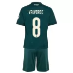 Günstige Real Madrid Valverde 8 Kindertrikot Auswärts 2026/27 Kurzarm