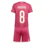Günstige Real Madrid Valverde 8 Kindertrikot Ausweich 2026/27 Kurzarm