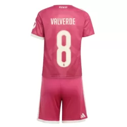 Günstige Real Madrid Valverde 8 Kindertrikot Ausweich 2026/27 Kurzarm