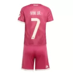Günstige Real Madrid Vini JR. 7 Kindertrikot Ausweich 2026/27 Kurzarm