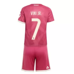 Günstige Real Madrid Vini JR. 7 Kindertrikot Ausweich 2026/27 Kurzarm Günstige Real Madrid Vini JR. 7 Kindertrikot Ausweich 2026/27 Kurzarm
