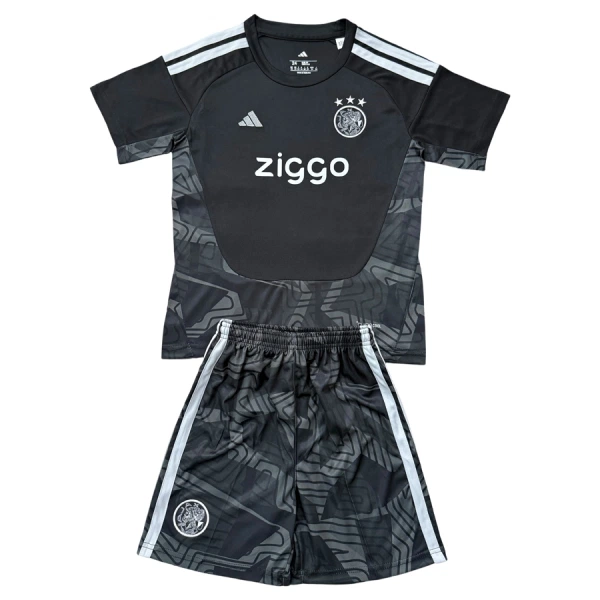 Günstige Ajax Amsterdam Torwart Kindertrikot 2026/27 Kurzarm Schwarze Günstige Ajax Amsterdam Torwart Kindertrikot 2026/27 Kurzarm Schwarze