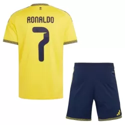 Günstige Al Nassr Ronaldo 7 Kindertrikot Heim 2026/27 Kurzarm Günstige Al Nassr Ronaldo 7 Kindertrikot Heim 2026/27 Kurzarm