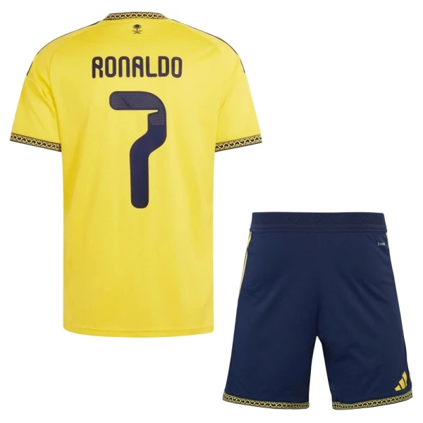 Günstige Al Nassr Ronaldo 7 Kindertrikot Heim 2026/27 Kurzarm