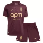 Günstige AS Monaco Kindertrikot Auswärts 2026/27 Kurzarm