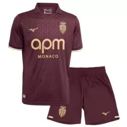 Günstige AS Monaco Kindertrikot Auswärts 2026/27 Kurzarm Günstige AS Monaco Kindertrikot Auswärts 2026/27 Kurzarm