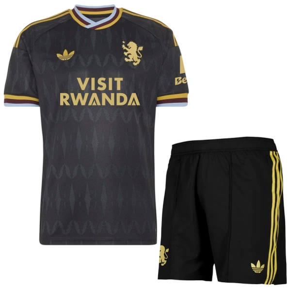 Günstige Aston Villa Kindertrikot Auswärts 2026/27 Kurzarm Günstige Aston Villa Kindertrikot Auswärts 2026/27 Kurzarm