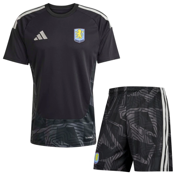 Günstige Aston Villa Torwart Kindertrikot Auswärts 2026/27 Kurzarm Günstige Aston Villa Torwart Kindertrikot Auswärts 2026/27 Kurzarm