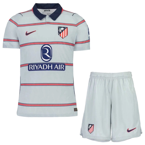 Günstige Atlético Madrid Kindertrikot Ausweich 2026/27 Kurzarm Günstige Atlético Madrid Kindertrikot Ausweich 2026/27 Kurzarm