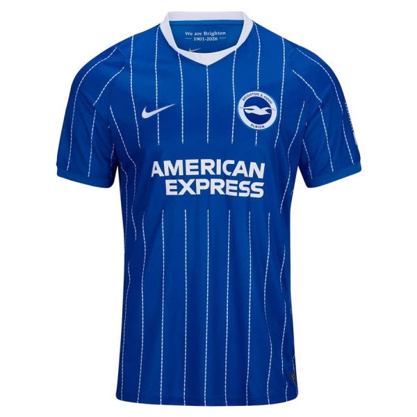 Günstige Brighton Hove Albion Herrentrikot Heim 2026/27 Kurzarm Günstige Brighton Hove Albion Herrentrikot Heim 2026/27 Kurzarm