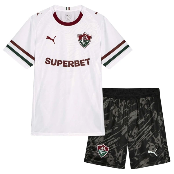 Günstige Fluminense FC Kindertrikot Auswärts 2026/27 Kurzarm Günstige Fluminense FC Kindertrikot Auswärts 2026/27 Kurzarm