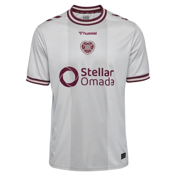 Günstige Heart of Midlothian Herrentrikot Auswärts 2026/27 Kurzarm Günstige Heart of Midlothian Herrentrikot Auswärts 2026/27 Kurzarm
