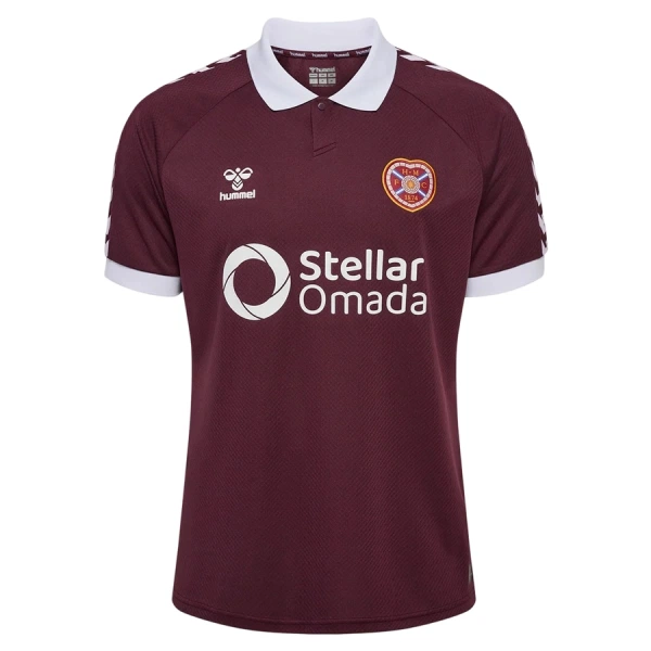 Günstige Heart of Midlothian Herrentrikot Heim 2026/27 Kurzarm Günstige Heart of Midlothian Herrentrikot Heim 2026/27 Kurzarm