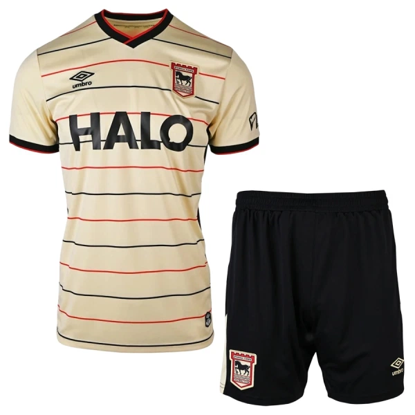 Günstige Ipswich Town Kindertrikot Auswärts 2026/27 Kurzarm Günstige Ipswich Town Kindertrikot Auswärts 2026/27 Kurzarm