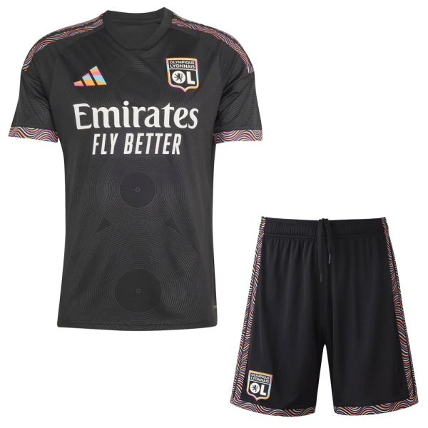 Günstige Olympique Lyon Kindertrikot Ausweich 2026/27 Kurzarm Günstige Olympique Lyon Kindertrikot Ausweich 2026/27 Kurzarm