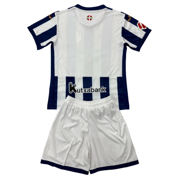Günstige Real Sociedad Kindertrikot Heim 2026/27 Kurzarm