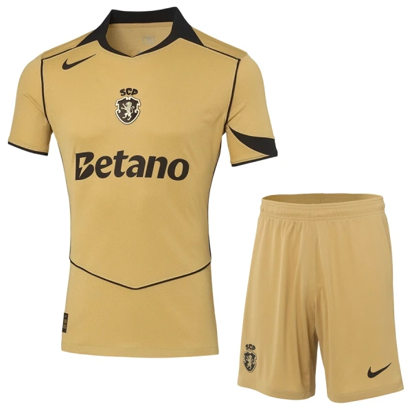 Günstige Sporting Lissabon Kindertrikot Auswärts 2026/27 Kurzarm Günstige Sporting Lissabon Kindertrikot Auswärts 2026/27 Kurzarm