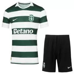Günstige Sporting Lissabon Kindertrikot Heim 2026/27 Kurzarm Günstige Sporting Lissabon Kindertrikot Heim 2026/27 Kurzarm