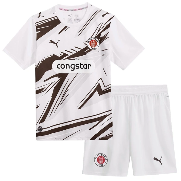 Günstige St Pauli Kindertrikot Auswärts 2026/27 Kurzarm Günstige St Pauli Kindertrikot Auswärts 2026/27 Kurzarm
