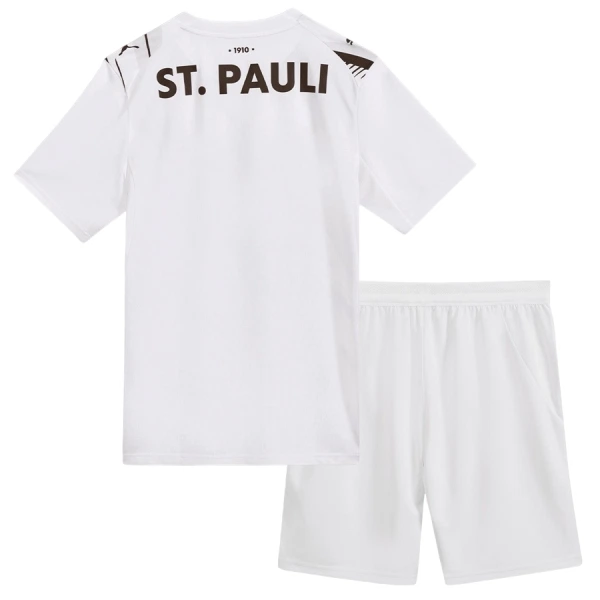 Günstige St Pauli Kindertrikot Auswärts 2026/27 Kurzarm