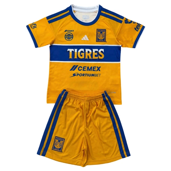 Günstige Tigres UANL Kindertrikot Heim 2026/27 Kurzarm Günstige Tigres UANL Kindertrikot Heim 2026/27 Kurzarm