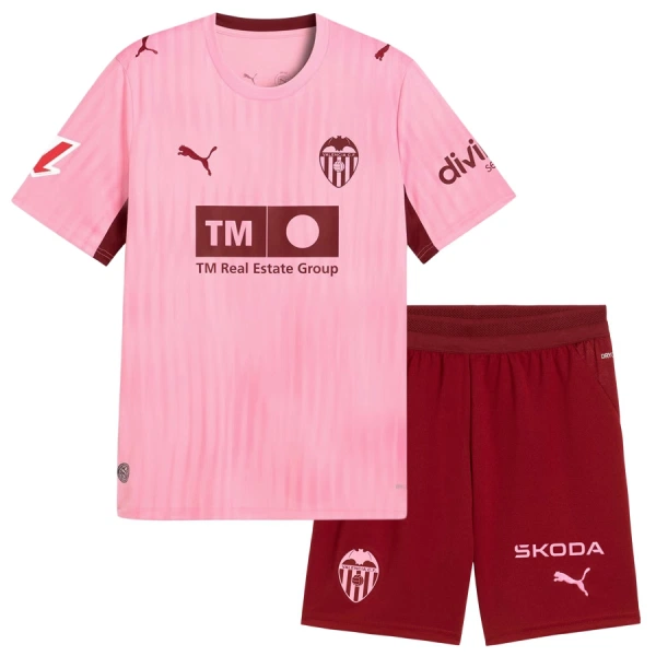 Günstige Valencia CF Kindertrikot Ausweich 2026/27 Kurzarm