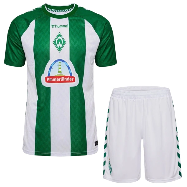 Günstige Werder Bremen Kindertrikot Heim 2026/27 Kurzarm Günstige Werder Bremen Kindertrikot Heim 2026/27 Kurzarm
