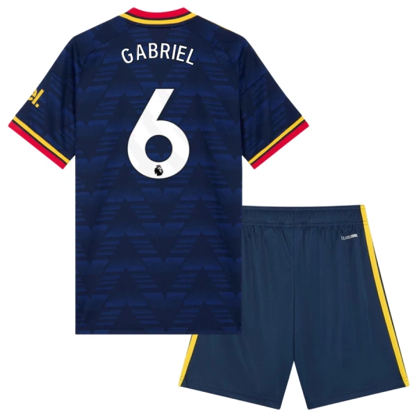 Günstige Arsenal Gabriel 6 Kindertrikot Auswärts 2026/27 Kurzarm Günstige Arsenal Gabriel 6 Kindertrikot Auswärts 2026/27 Kurzarm
