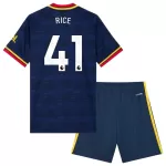 Günstige Arsenal Rice 41 Kindertrikot Auswärts 2026/27 Kurzarm