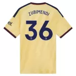 Günstige Arsenal Zubimendi 36 Herrentrikot Ausweich 2026/27 Kurzarm