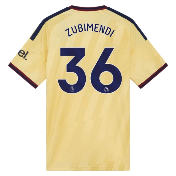 Günstige Arsenal Zubimendi 36 Herrentrikot Ausweich 2026/27 Kurzarm