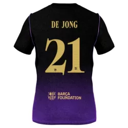 Günstige FC Barcelona Frenkie de Jong 21 Herrentrikot Auswärts 2026/27 Kurzarm Günstige FC Barcelona Frenkie de Jong 21 Herrentrikot Auswärts 2026/27 Kurzarm