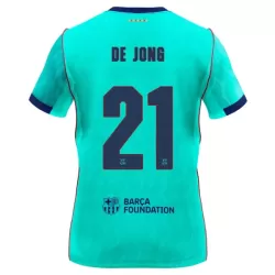 Günstige FC Barcelona Frenkie de Jong 21 Herrentrikot Ausweich 2026/27 Kurzarm Günstige FC Barcelona Frenkie de Jong 21 Herrentrikot Ausweich 2026/27 Kurzarm